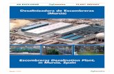 Desalinizadora de Escombreras (Murcia) · 2019-09-17 · planta. Cámaras de mezcla, coagulación y floculación Como equipos de floculación, se ha optado por la instalación de