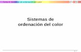 Sistemas de ordenación del color - RUA: Principalrua.ua.es/dspace/bitstream/10045/15072/6/Tema_06_CColor.pdfTema 6: Sistemas de ordenación del color 6 - 22 • Lenguaje HTML (ejemplo)