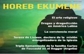 Horeb Ekumene noviembre 2019€¦ · 03 El arte religioso Por José Luis Vazquez Borau Hecho socio religioso 10 Drogas y drogadicción en América Latina: modelos de intervención