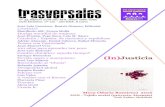 (In)Justiciatrasversales.net/t43.pdf · con la colaboración de Pablo Tosco y Xabier Mendiola Atrapats. Solidaridad vs. barbarie es una muestra sobre personas que huyen del hambre,