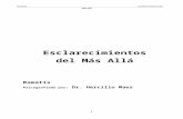 Esclarecimientos del Más Allá - CE.CU.PAZ€¦ · Web viewEdiciones en castellano: Editorial Kier S.A.; Buenos Aires Años: 1969 - 1975 - 1981 - 1992 - 1998 Diseño de tapa: Baldessari