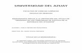 UNIVERSIDAD DEL AZUAYdspace.uazuay.edu.ec/bitstream/datos/913/1/07996.pdfcaracterísticas del Inquisitivo. El sistema Inquisitivo se creó por la falencia que presentaba el sistema