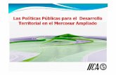 ARGENTINA · (FONAF) y el Registro de la AF. Creación del Fondo de Apoyo a Pequeños y Medianos ... – FONDER Plan Estratégico Territorial Bicentenario 2010-2016 (PET) -Ministerio