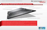 PortátiL thinkPad® t430 de Lenovo® · Presentación del mejor portátil de Lenovo con la perfecta combinación de potencia y rendimiento para los profesionales de empresas. El