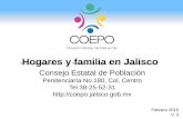 Hogares y familia en Jalisco · Familias. en Jalisco. 10. Entre 1996 y 2006 la tasa de nupcialidad disminuyó 26.5% y la relación divorcios/matrimonios se incremento 194%. Matrimonios,