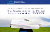 European IPR Helpdesk · European IPR Helpdesk Horizonte 2020 ... Este programa se basa en una estructura simplificada que reduce la complejidad de las reglas, la burocracia y los
