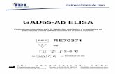 GAD65-Ab ELISA...espiral, Cubierta de la placa ELISA, pipetas de precisión (10, 100, 200, 500, 1000 µl) o pipeta múltiple ajustable (100-1000µl). Dispositivo de lavado de la microplaca