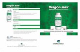 Dragón Max - SANAM · DRAGON MAX es una poderosa combinación de 2 ingredientes activos Permetrina + Pyriproxy-fen que Chemotecnica S.A lanza al mercado como una nueva estrategia