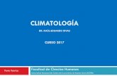 CLIMATOLOGÍA - cursosihlla.bdh.org.arcursosihlla.bdh.org.ar/CLIMATOLOGIA_FCH_UNCPBA... · humedad y los vientos, o mediante combinaciones de elementos, tales como tipos y fenómenos