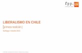 LIBERALISMO EN CHILE · En el Estudio del Liberalismo en Chile participaron 116 encuestadores. Los encargados de capacitar a los encuestadores dependieron del lugar de residencia.
