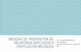 Medidas de prevención de ne³n-N… · En países europeos - 1 de cada 20 pacientes hospitalizados (4,1 millones anuales) - se estima que unos 37.000 pacientes fallecen cada año