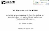 XII Encuentro de EAMI · (CARICOM). • Encuentros de las Autoridades Sanitarias Iberoamericanas (EAMI). Estructura inicial de la Red PARF . Consumidores Academia Asoc Profesionales