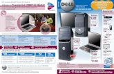 DellTM 5 0 2 ¡Llévese un Proyector Dell 1100MP DE REGALO ...• Tarjeta de red Intel ... • Contar con una Línea Telmex* misma que deberá: • Tener seis meses activa • Estar
