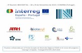 - 3ª Reunión INNHOSPITAL 28 y 29 de Noviembre de 2019 ......España –Portugal (POCTEP) 2014-2020 A1.1 –Promotion of creativity A1.3 - Dissemination of innovation and R&D results