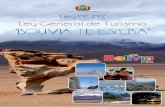 Ley N° 292 “Bolivia te espera”milapaz.travel/files/pdfs/LEY 292 GENERAL DE TURISMO.pdf · tar la actividad productiva de los sectores turísticos público, privado y comunitario,