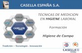 CASELLA ESPAÑA S.A.casella-es.com/.../2015/02/3-Higiene-de-Campo-2018.pdf · 4º Confirmar que la valoración de riesgos, las medidas preventivas, métodos de trabajo y la organización