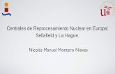 Centrales de Reprocesamiento Nuclear en Europa: Sellafield ...laplace.us.es/wiki/images/a/ac/Trabajo30.pdf · las plantas de alto nivel de residuos para la concentración, el almacenamiento