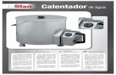 Calentador de agua - INBLAN · 2015-10-02 · C/ Cobalto, 21 (Polígono de San Cristóbal) - 47012 Valladolid - Tel.: +34 983 29 29 52 - Fax: 34 983 29 60 48 - CALENTADOR DE AGUA