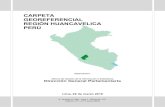 CARPETA GEOREFERENCIAL REGIÓN HUANCAVELICA PERÚ · Huancavelica, Chonta en Castrovirreyna, y Pampamali en Angaraes. b) Población Según las proyecciones poblacionales del INEI