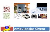 Presentación de PowerPoint - Ambulancias Valencia · 2018-11-13 · Dotación de una ambulancia con conductor-camillero Posibilidad de dotación de un camillero adicional. Individual