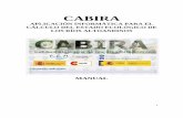 Guia CABIRA 4 · La aplicación CABIRA (Calidad Biológica de los Ríos Altoandinos) está diseñada para el cálculo de métricas representativas de la calidad biológica de la comunidad