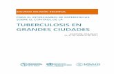 TUBERCULOSIS EN GRANDES CIUDADES - PAHO/WHO · PCT Programa Municipal de Control de la Tuberculosis PNCT Programa Nacional de Control de Tuberculosis PNT Programas Nacionales de Tuberculosis