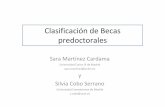 Clasificación de Becas predoctorales · Dirigido a cualquier estudiante de América Latina y Portugal, para que puedan realizar un programa de doctorado enuniversidadesespañolas