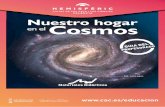 Nuestro hogar en el Cosmos · Otro gran científico y divulgador, más próximo a nosotros en el tiempo, Carl Sagan, fue un poco más lejos haciendo un ejercicio de imaginación,