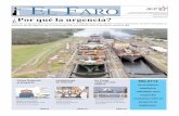 OLUMEN O ¿Porqué la urgencia? - Panama Canal · 2019-11-14 · AUTORIDAD DEL CANAL DE PANAMA-VOLUMEN VII, N O.20 Del 13 al 26 de octubre de 2006 La ley 28 de 17 de julio de 2006