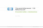 TeamViewer Manual Controle remoto...TeamViewer para macOS e Linux funciona de modo similar à versão do Windows na maioria dos casos, mas alguns recursos podem ainda não estar disponíveis