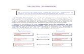 SELECCIÓN DE PERSONALrehumanos.weebly.com/.../selpersonal_doc_3.pdf · ¿Cuáles son las diferencias entre Reclutamiento y selección? ¿Cuál es la finalidad de la selección de