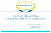 Redes de Fibra Óptica: La Esencia del Éxito Aseguradofibermax.pe/pdf/articulos/Redes de F.O. - La... · El canal de Fibra: El desempeño del canal alineamiento Patch Cord Cable