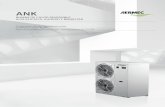 ANK - Aermec€¦ · ANK BOMBA DE CALOR REVERSIBLE ALTA EFICACIA, AHORRO Y BIENESTAR Condensación por aire - Ventiladores axiales Compresores scroll - R410A Potencia de refrigeración