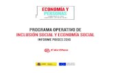 PROGRAMA OPERATIVO DE INCLUSIÓN SOCIAL Y ECONOMÍA …€¦ · economía social y solidaria, a fin de facilitar el acceso al empleo a través de herramientas tales como las empresas