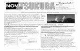 スペイン語 - Welcome to the City of TSUKUBA · Publicación bimestral Siguiente edición: 20 de diciembre ... notificación del examen de salud (tarjeta postal o sobre) a su