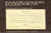 €¦ · INVESTIGACIONES ECONOMICAS SEGUNDA EPOCA Volumen WII (2) Mayo 1993 ARTICULOS Propiedad y resultados de la gran empresa española Carmen GALVE y Vicente SALAS
