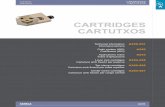 CARTRIDGES CARTUTXOS - Canela...CANELA A249 A250-251 A252 A253 A254-258 A259-262 A263-267 nmsdmsr SC CARTRIDGES Technical information Code system (ISO) Applications index Lever lock