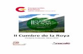 (Ciudad de Guatemala, febrero 2016) - Ciradagritrop.cirad.fr/580748/2/II Cumbre de la Roya.pdf · aspectos relacionados con la crisis de la Roya. Y en ese contexto este documento