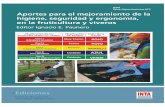 Aportes para el mejoramiento de la - FUNICA 6/PDF/INTA_Arg.pdfAportes para el mejoramiento de la higiene, seguridad y ergonomía, en la fruticultura y viveros 7 7 El jefe de cuadrilla