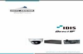 CCTV CENTER - IDIS DirectIP CENTER - IDIS DirectIP.pdf · Esta complicación se multiplica cuando se trata de instalar un gran número de cá-maras, grabadores, audio integrado o