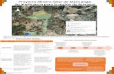 Proyecto Minero Salar de Maricunga: Su implicancia para la ... · estudio de impacto ambiental por parte de la Minera Blanco (En calificación) Codelco pierde interés por desarrollar
