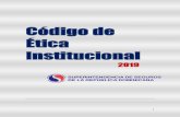 Código de Ética Institucional - Inicio€¦ · artículo 32, literal C, reconoce a las Comisiones de Ética Pública la responsabilidad de coordinar todas las acciones concernientes