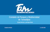 Presentación de PowerPoint · Comisión de Parques y Biodiversidad de Tamaulipas, Proyectos Estrategia Estatal de Biodiversidad COMISIÓN DE PARQUES Y BIODIVERSIDAD DE TAMAULIPAS