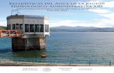 Estadísticas del Agua de la Región Hidrológico ...€¦ · Sistema principal del drenaje del Valle de México 140 F. 24. Croquis del Sistema Cutzamala 144 F. 25. Perfil del Sistema