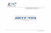 Regulador de Tensión Analógico GRT7-TH4€¦ · atingir la tensión nominal. A partir de este momento, el circuito de controle del PID mantendrá la tensión de salida del generador