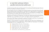 contratación administrativa - Inicio - Ministerio de ...f45222bb-61b2-4f2c... · entre estos y los contratos, pasamos a ver brevemente una clasificación de los diferentes tipos