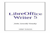 Julia Sawaki Tanaka - Unesp · LibreOffice Writer 3. Barra de Ferramentas Padrão A Barra de Ferramentas Padrão disponibiliza botões para as tarefas básicas do Writer. Seguem as