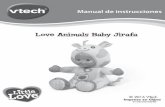 Love Animals Baby Jirafa - VTech España | …juguetes electrónicos educativos se diseñan de tal modo que ayudan a desarrollar y estimular la inteligencia de los niños y les permiten