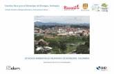 Estudios Base para el Municipio de Rionegro, Antioquia · nacionales de gases de efecto invernadero4 y el Protocolo Global para Inventarios de Emisión de Gases de Efecto Invernadero