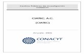 ANUARIO 2005 CIATEC2006-2012.conacyt.gob.mx/Centros/CIATEC/ANUARIO CIATEC...En materia de Ingeniería Industrial desarrollar la automatización y control de procesos para el sector